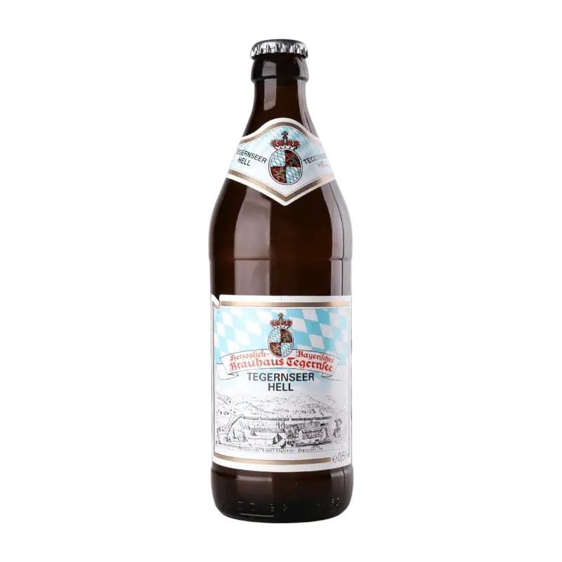Tegernseer Hell Lager Beer 500 ml (Germany)