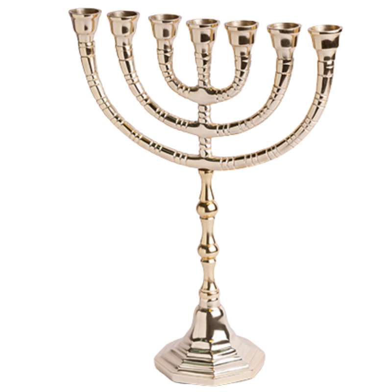 "Classic" Menorah, 28 cm