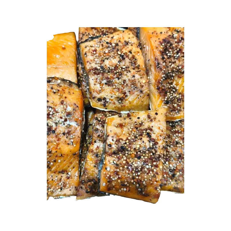 Hot Smoked Salmon (Stremellachs)
