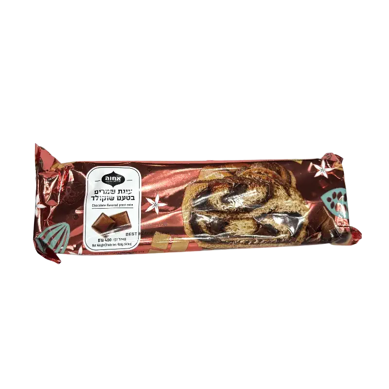 Achva Chocolate Filled Yeast Cake (Parve) 400g
