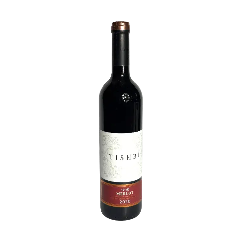Tishbi Merlot 2020 Dry Red Wine