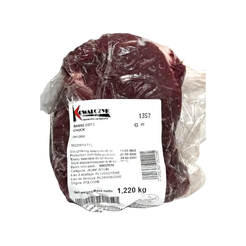 Beef Chuck (Basse Côte) Kowalczyk