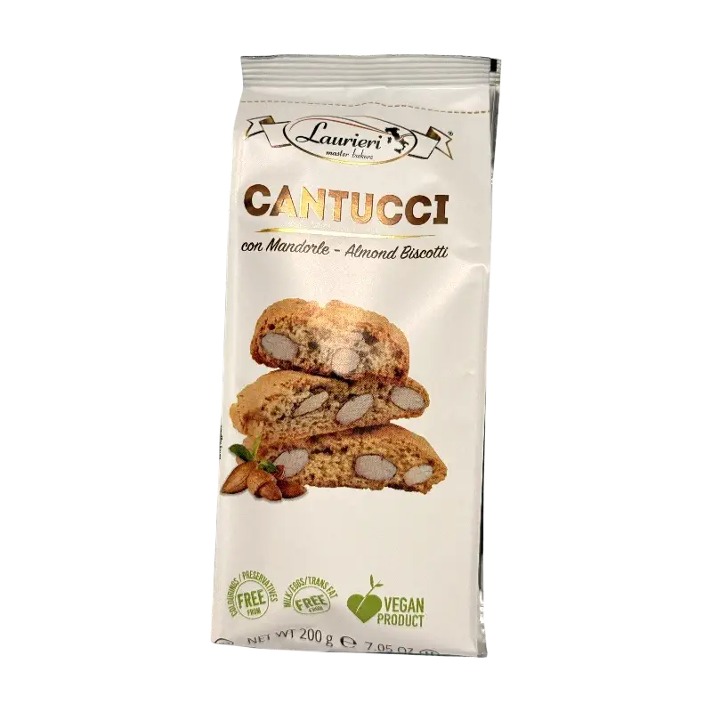 Cantucci Almond Biscotti – 200g (Laurieri)