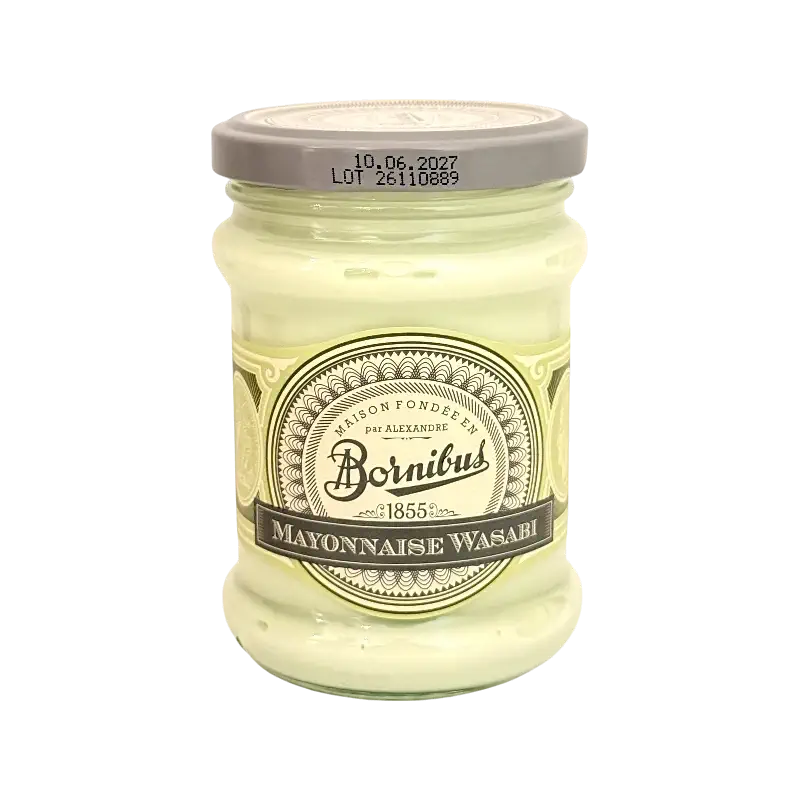 Wasabi Mayonnaise – Flavored Mayo (Bornibus)