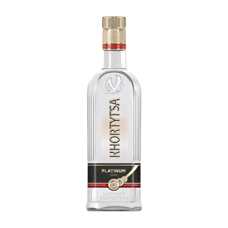 Khortytsa Platinum Vodka 500 ml 40% Alc. (Ukraine)