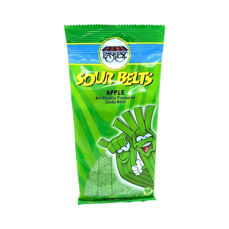 Paskesz Sour Apple Candy Sticks (115 g)