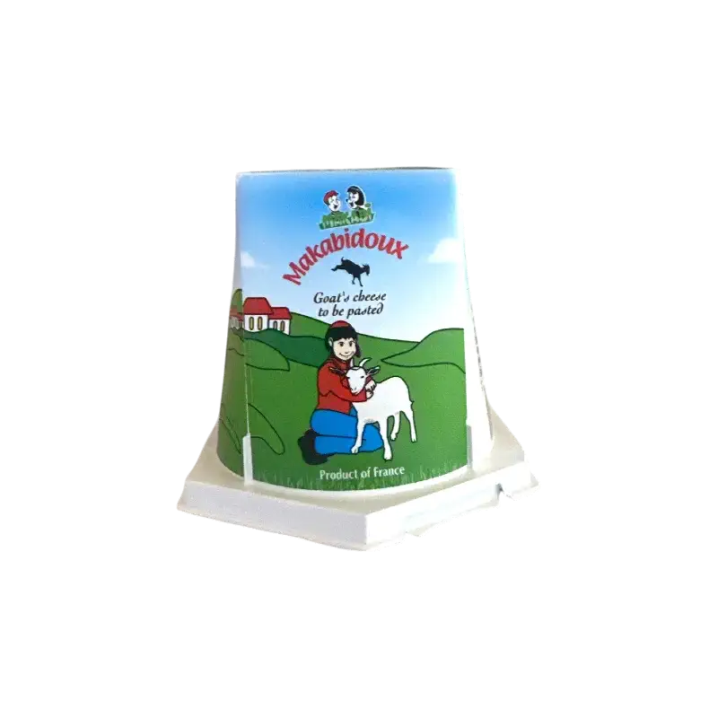 Kosher Fresh Goat Cheese Pyramid (125g)