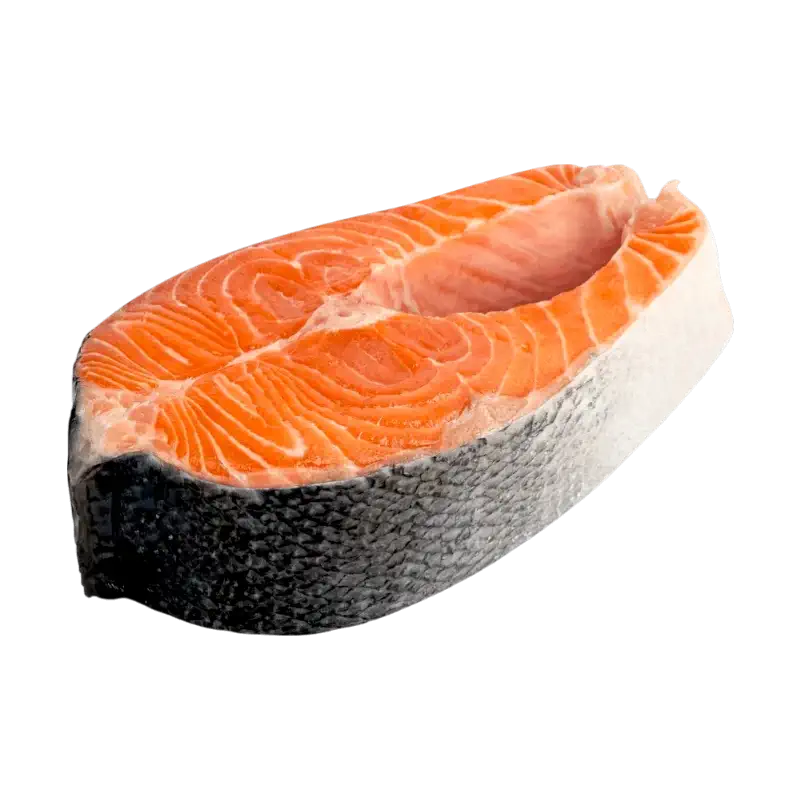 Cold Smoked Salmon Steak