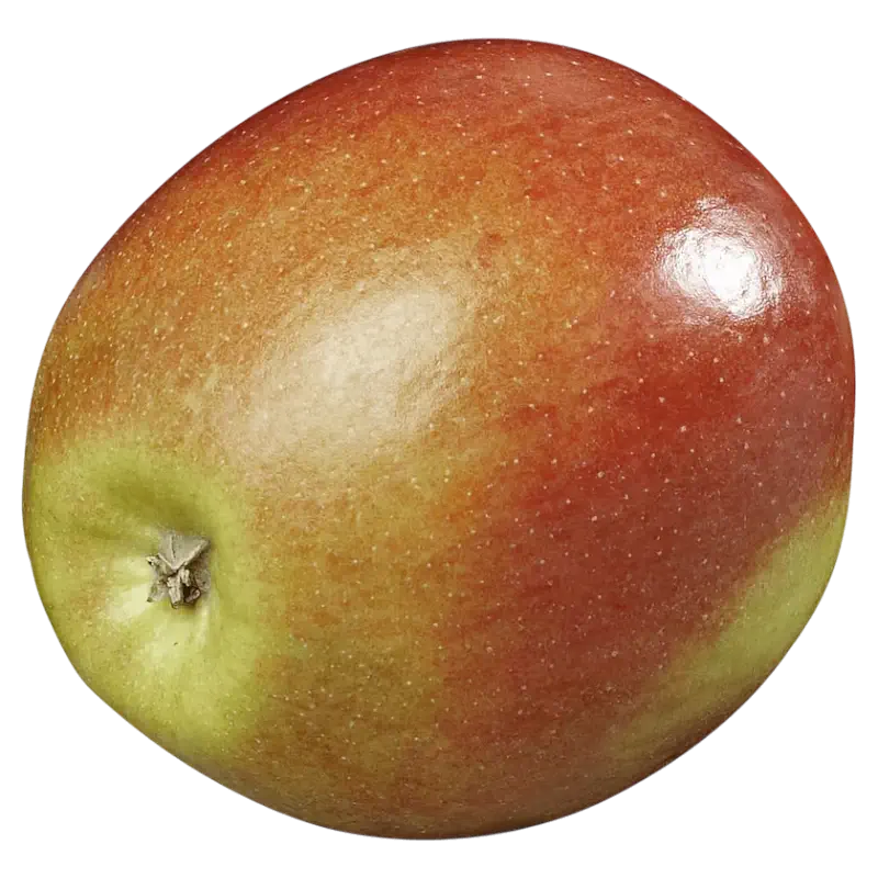 Fresh Red-Yellow Apples Braeburn rot ca. 200g — Juicy Dessert Fruit