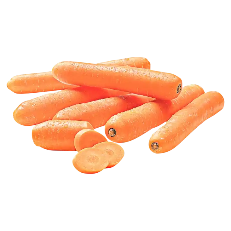 Fresh Bio Carrots — Sliced & Whole Root Vegetables 500g