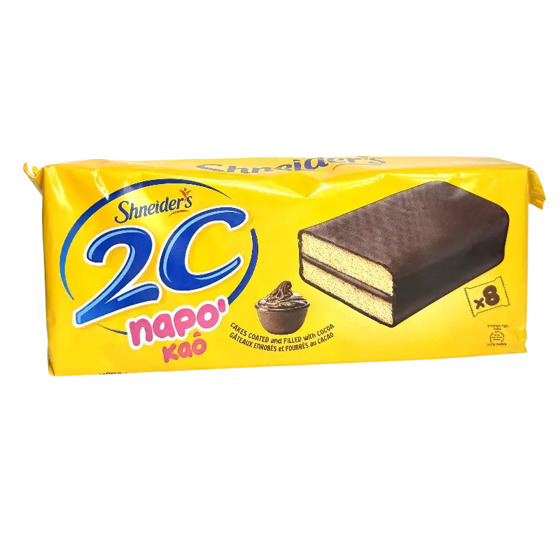 Schneider’s 2C Napo Cocoa Cake Bars – Chocolate Coated Sponge Cakes