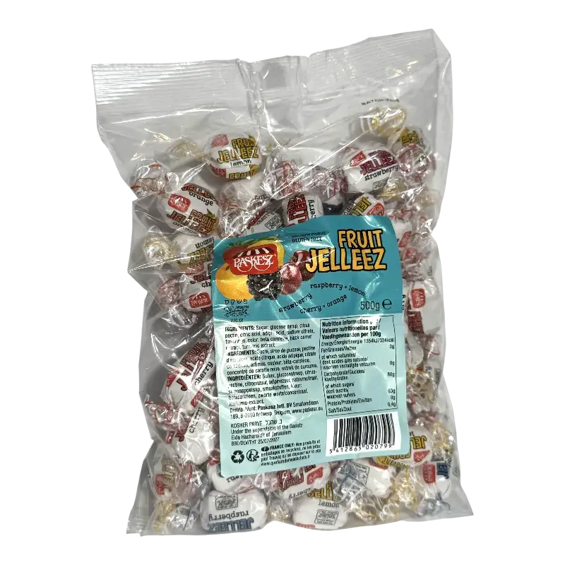 Paskesz Fruit Jelleez – Assorted Fruit Jelly Candies