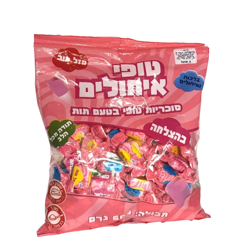 Elite Mokei Achim Soft Strawberry Toffees – Strawberry Flavored Soft Candies