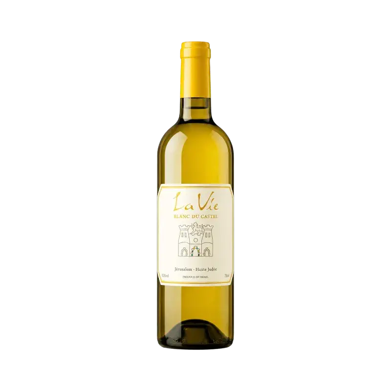 Domaine du Castel La Vie Blanc – Israeli Kosher Dry White Wine (750ml)