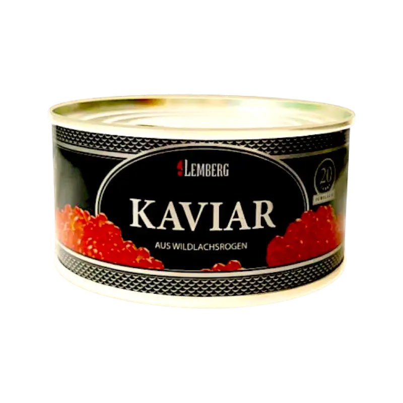 Lemberg Wild Salmon Caviar (Buckellachskaviar) 300g