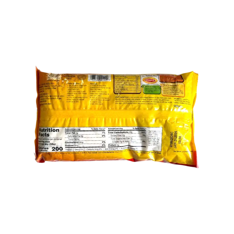 Osem Toasted Pasta Orzo