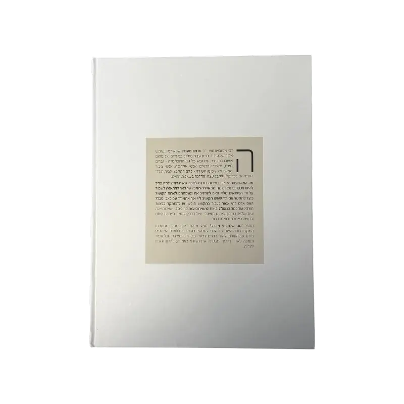 “What I Learned from the Rebbe” (מה שלמדתי מהרבי) – Hebrew Book
