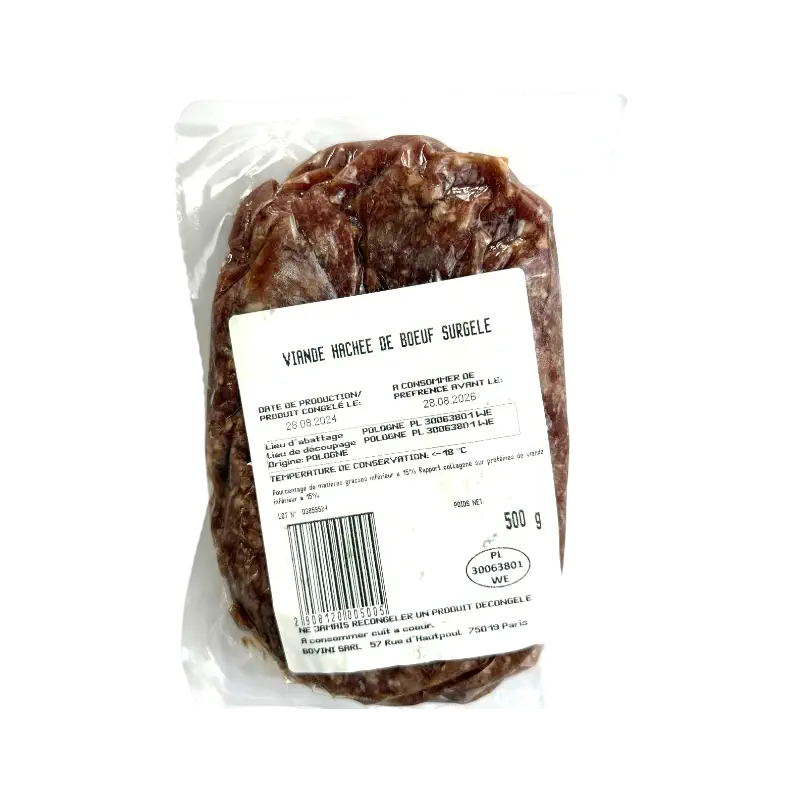 BOV Kosher Frozen Minced Beef
