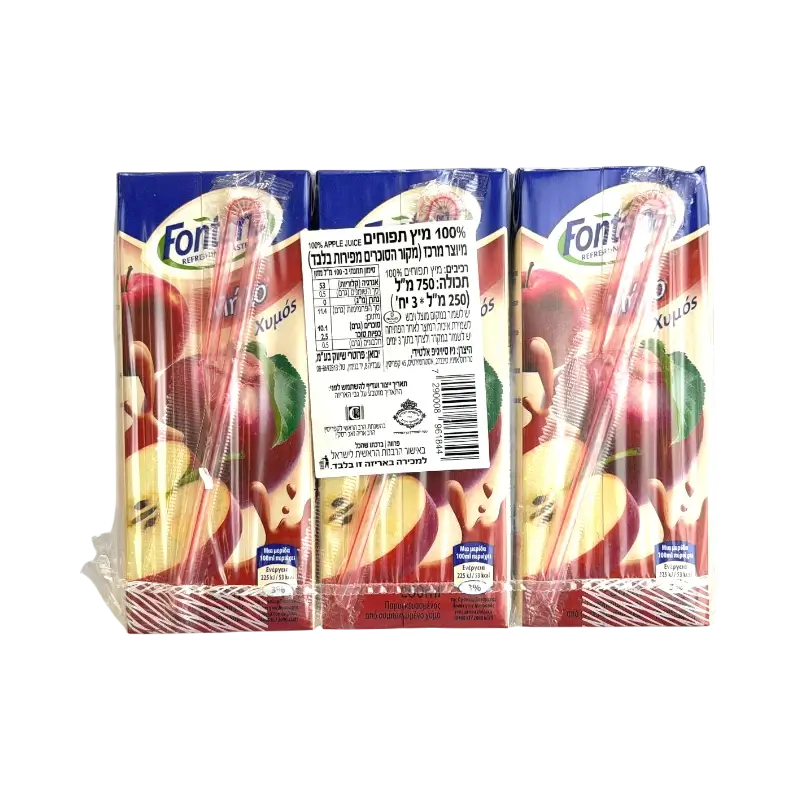 100% Apple Juice (Multi‑Pack with Straws)