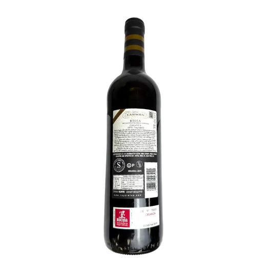 Ramon Cardova Rioja Crianza 2019 Dry Red Wine (Kosher for Passover, Mevushal)