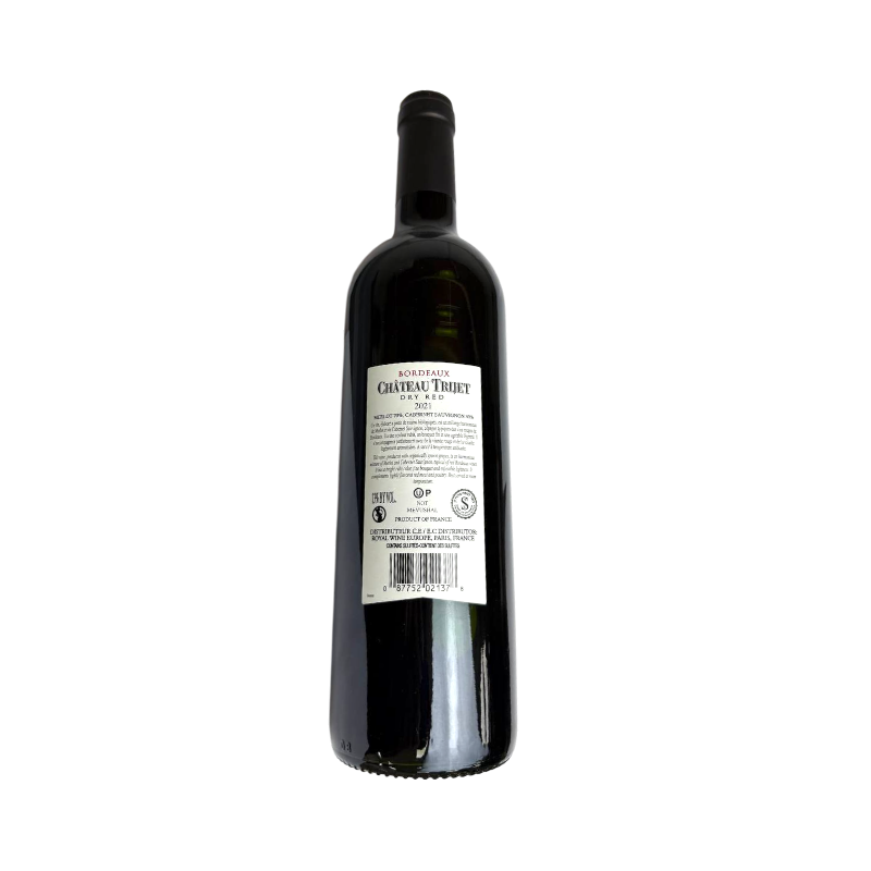 Château Trijet Bordeaux 2021 Dry Red Wine (France, Organic)