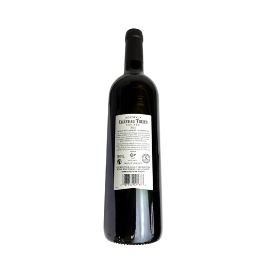 Château Trijet Bordeaux 2021 Dry Red Wine (France, Organic)