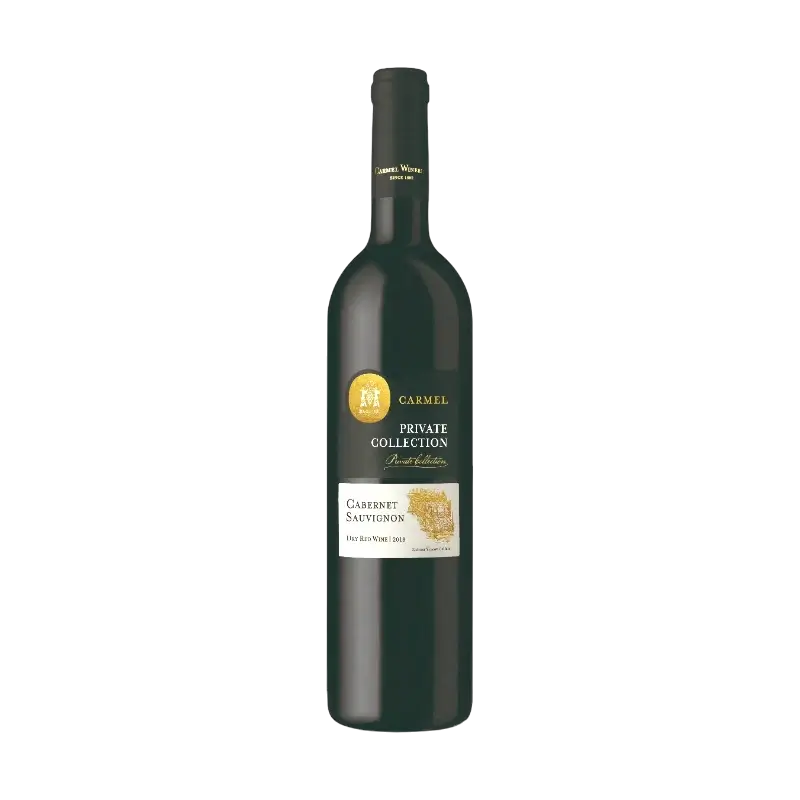 Carmel Private Collection Cabernet Sauvignon – Israeli Kosher Dry Red Wine (750ml)