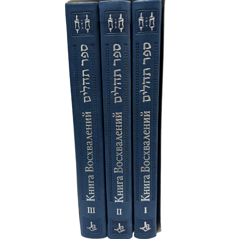 Psalms with commentary of RaDaK ,Volumes 1-3 (Russian Language )