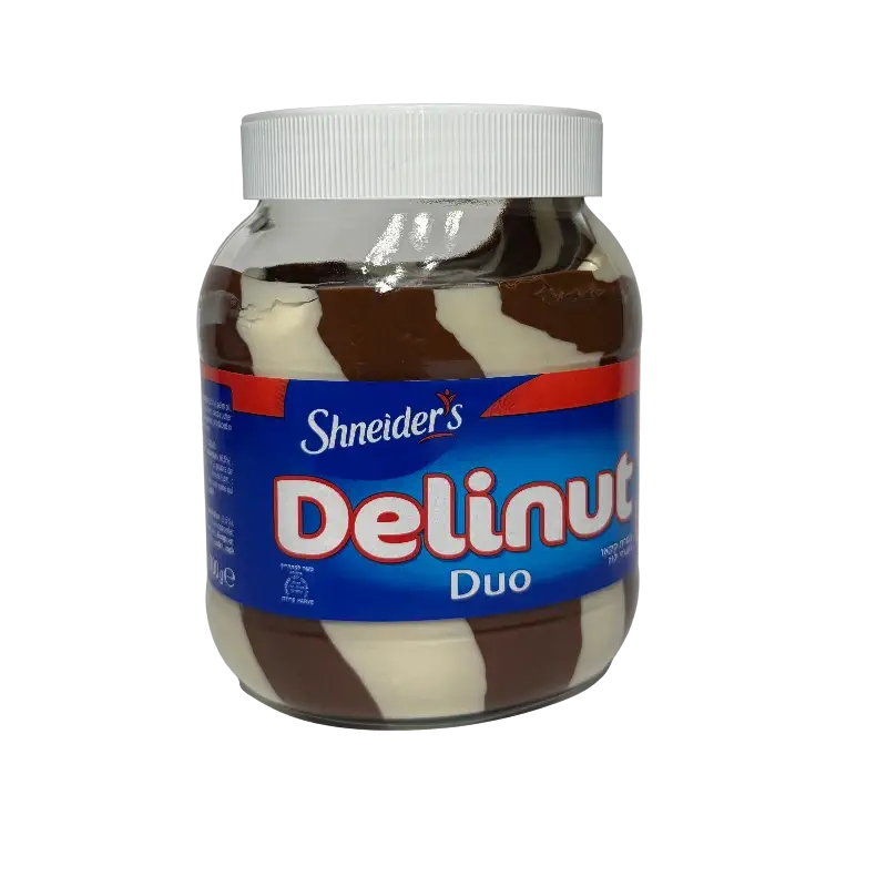 Delinut Duo – Chocolate & Vanilla Hazelnut Cream Spread