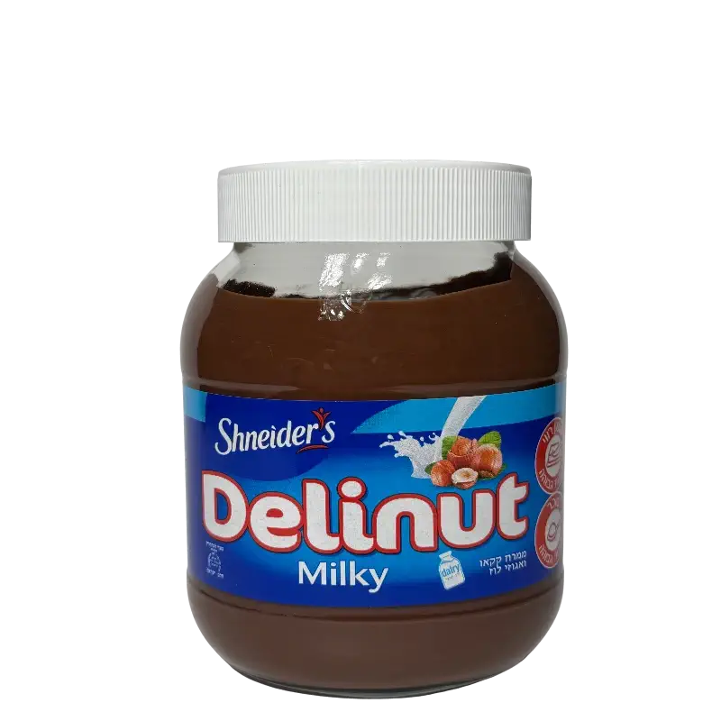 Delinut Milchige Schokoladen-Haselnussaufstrich