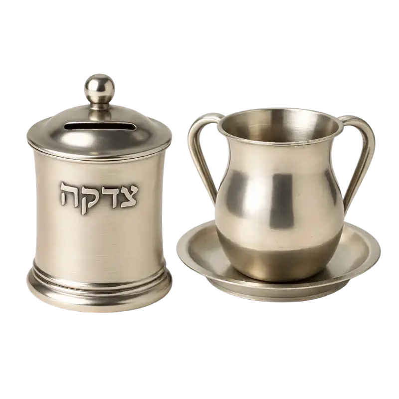 Netilat Yadaim & Tzedakah