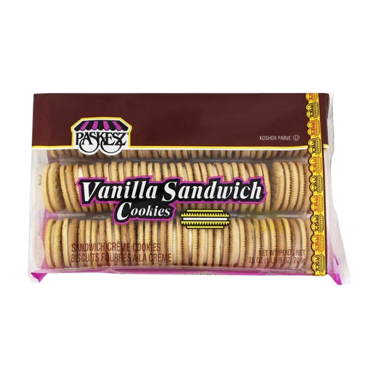 Paskesz Vanilla Sandwich Crackers (708 g)