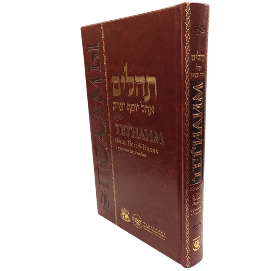 Sefer Tehillim Ogel Yosef Yitzchak with Russian Translation