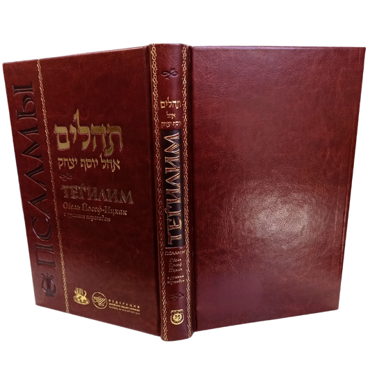 Sefer Tehillim Ogel Yosef Yitzchak with Russian Translation
