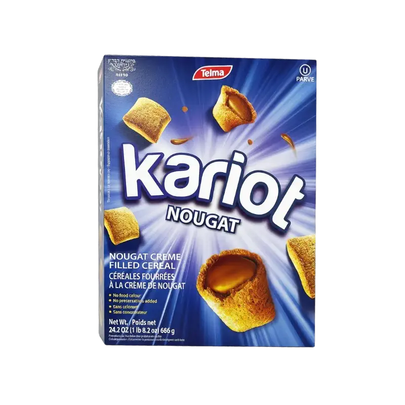 Kariot Muesli Bars with Nougat Filling (348 g)
