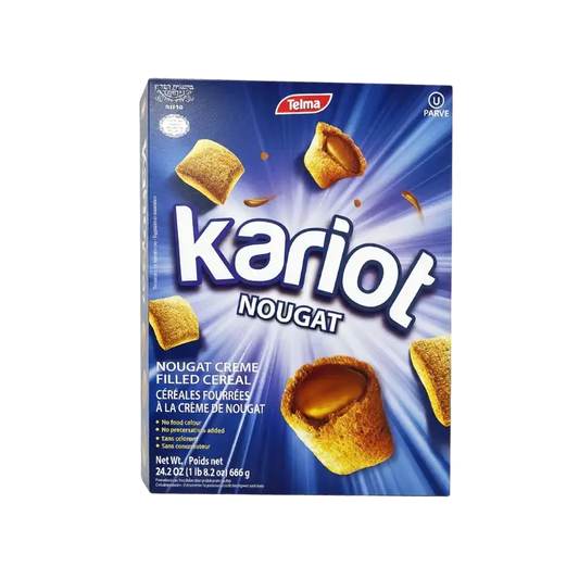 Kariot Muesli Bars with Nougat Filling (348 g)
