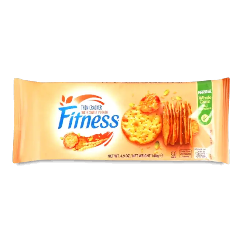 Fitness Thin Crackers with Sweet Potato – Whole Grain Crackers