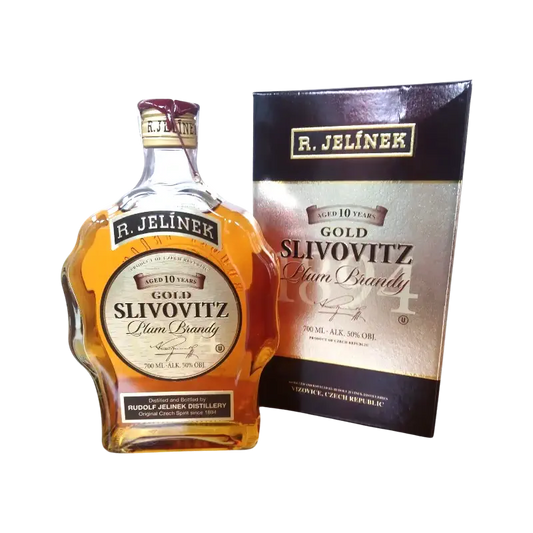R. Jelinek Gold Slivovitz Plum Brandy Aged 10 Years