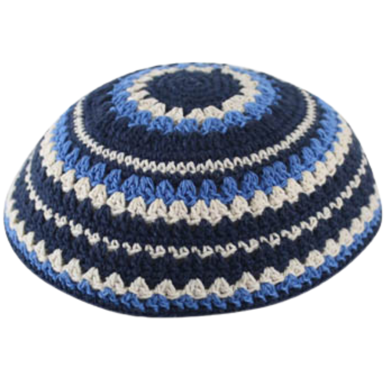 Kippah  «Blue Beige»