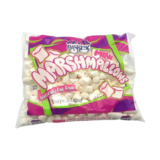 Paskesz Mini Marshmallows – Mini Marshmallow Candy (226 g)