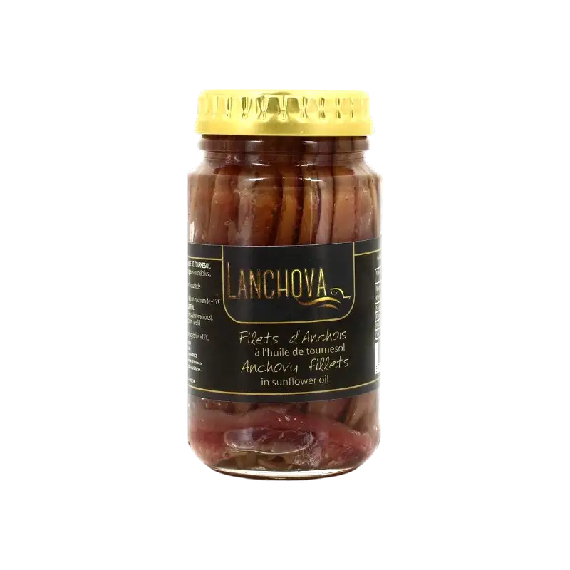 Kosher Anchovies in Sunflower Oil (140g)