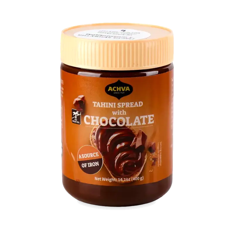 Achva Tahini Spread with Chocolate (400 g / 14.1 oz)