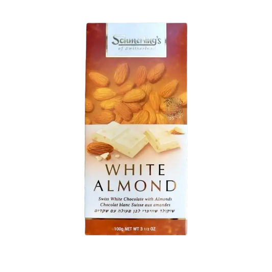 Schmerling's White Chocolate Bar with Almonds (100 g)