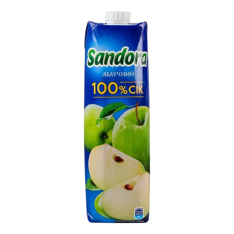 Apple Juice 100% (Apfelsaft) 950 ml – Sandora
