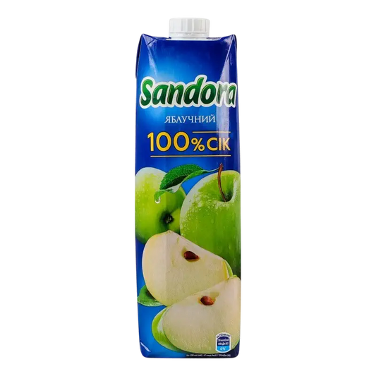 Apple Juice 100% (Apfelsaft) 950 ml – Sandora
