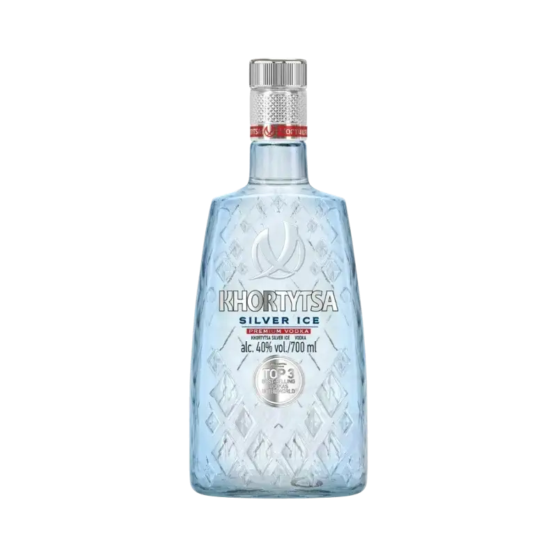 Khortytsa Silver Ice Vodka 700 ml 40% Alc. (Ukraine)