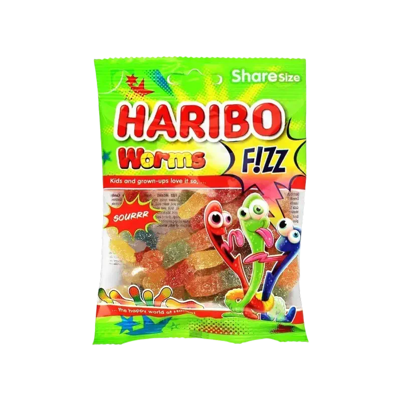 Haribo Kosher Sour Worms (150g)