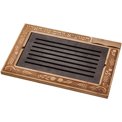 «Blackwood» Challah Tray With Knife