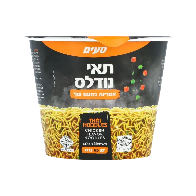 Ta’amim Thai Noodles – Chicken Flavor (Cup, 65 g)