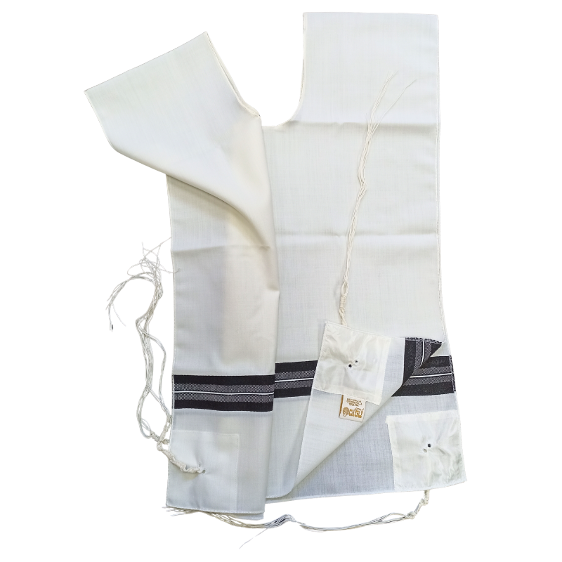 Chabad Tzitzit T‑Shirt (Tallit katan) Mofet (Коричневая упаковка) Size 24